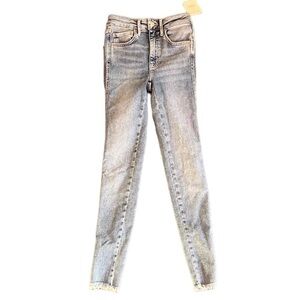 FREE PEOPLE We The Free Denim Skinny Jeans Mid Rise Sierra Size 24 NWT